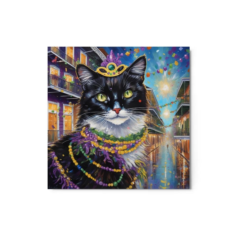 PugMug Custom Peerie Metal Print