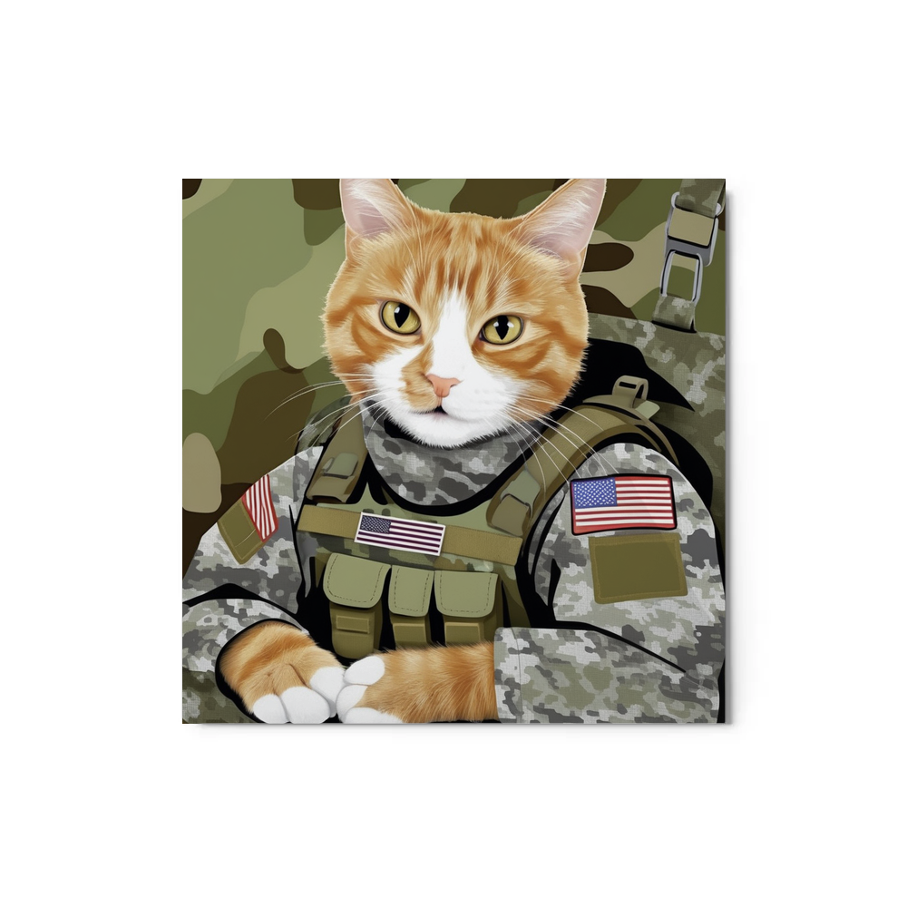 PugMug Custom Jack Jack Metal Print