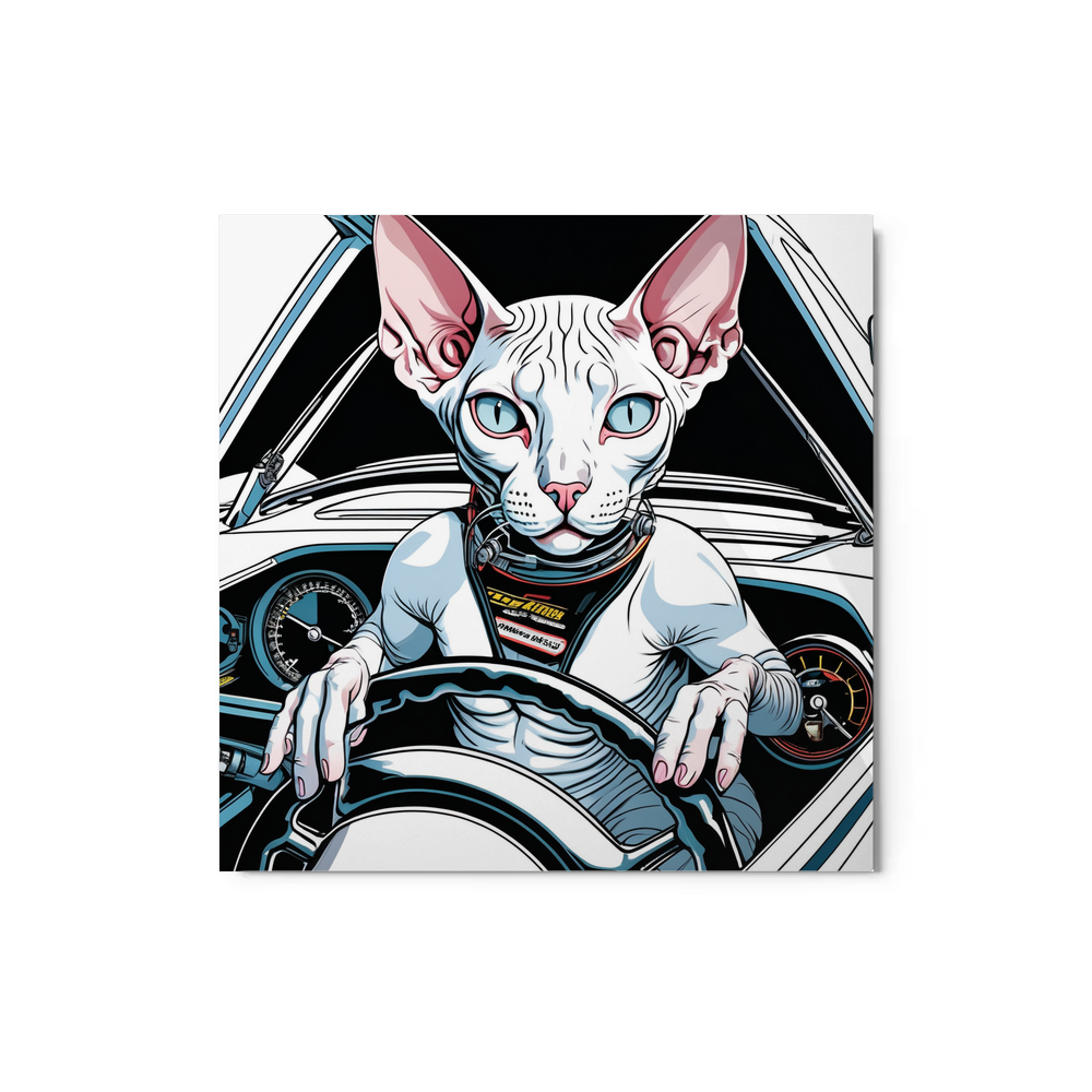 PugMug Custom Pet Metal Print