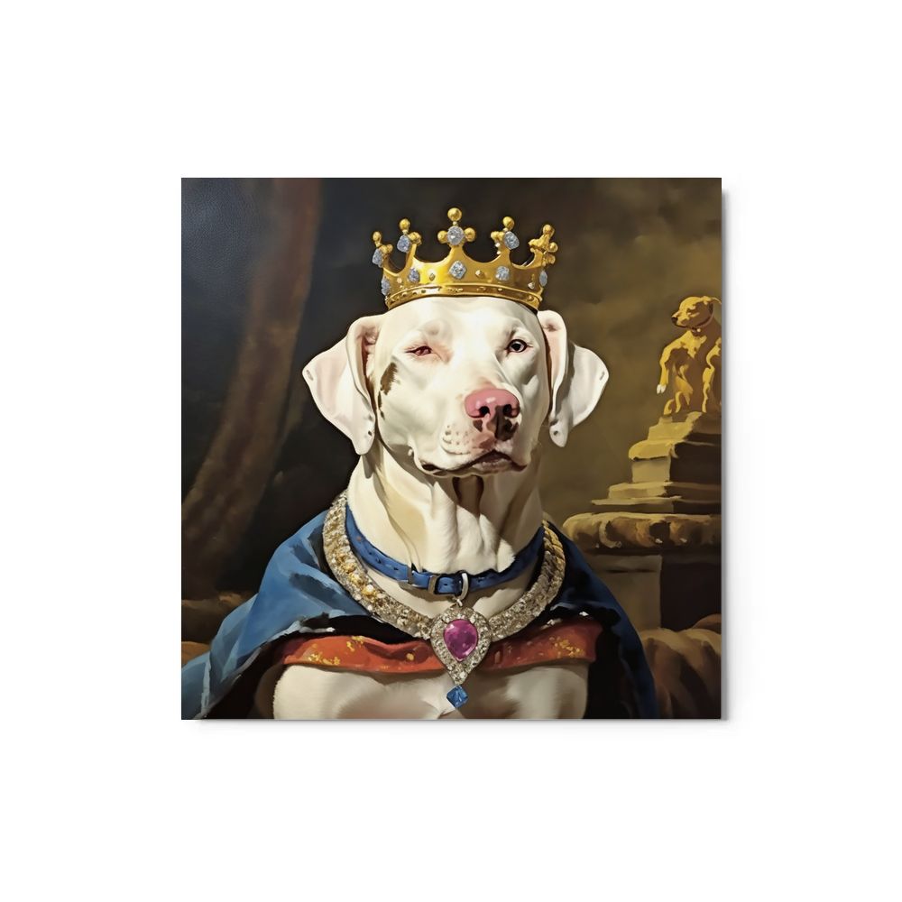 PugMug Custom Penny Metal Print