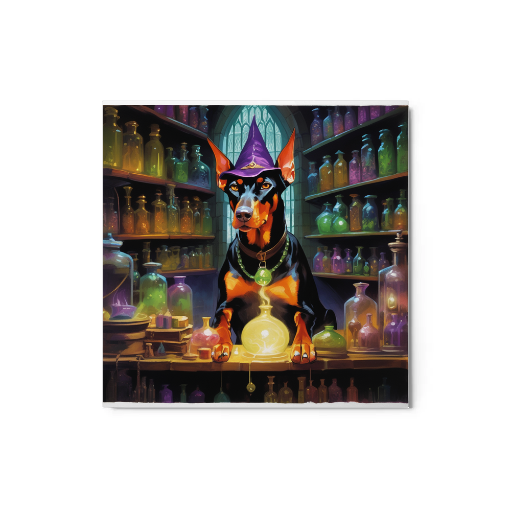 PugMug Custom Pet Metal Print