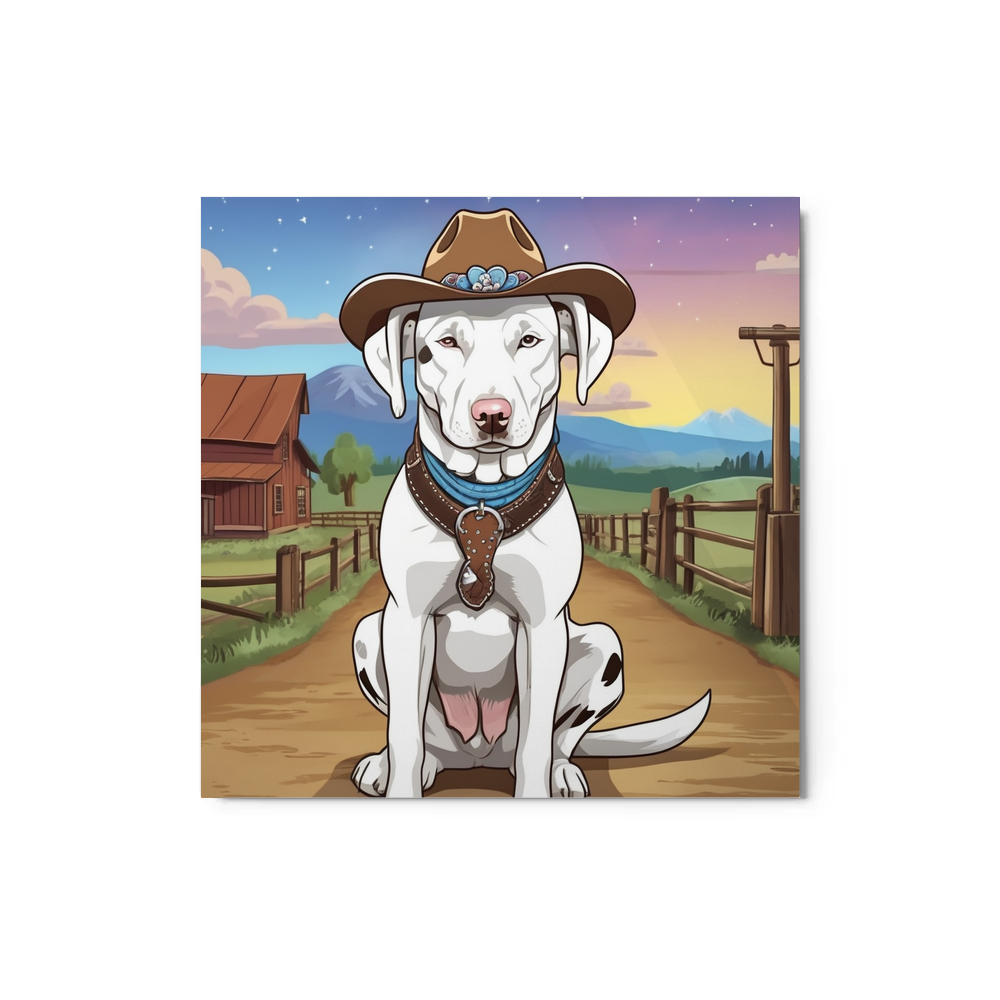 PugMug Custom Penny Metal Print