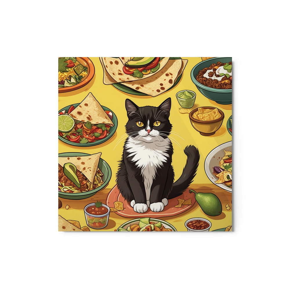PugMug Custom Peerie Metal Print