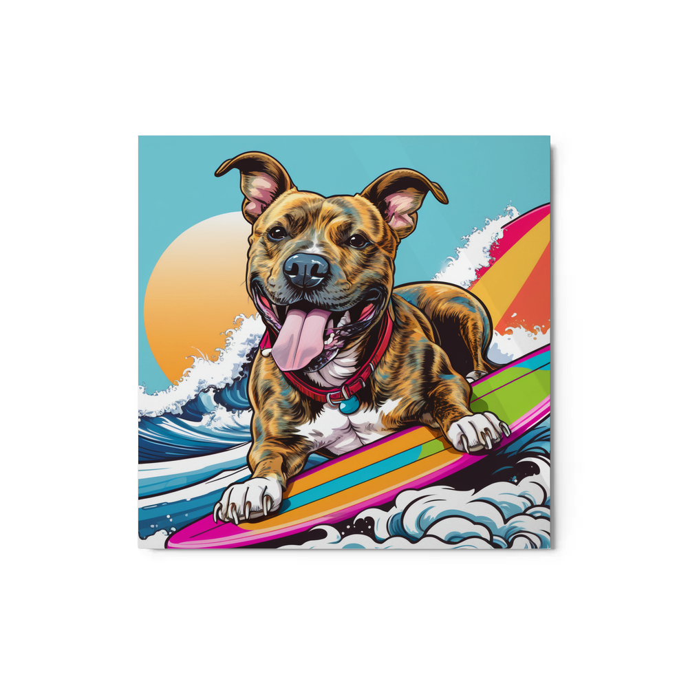 PugMug Custom Tony Hawk Metal Print