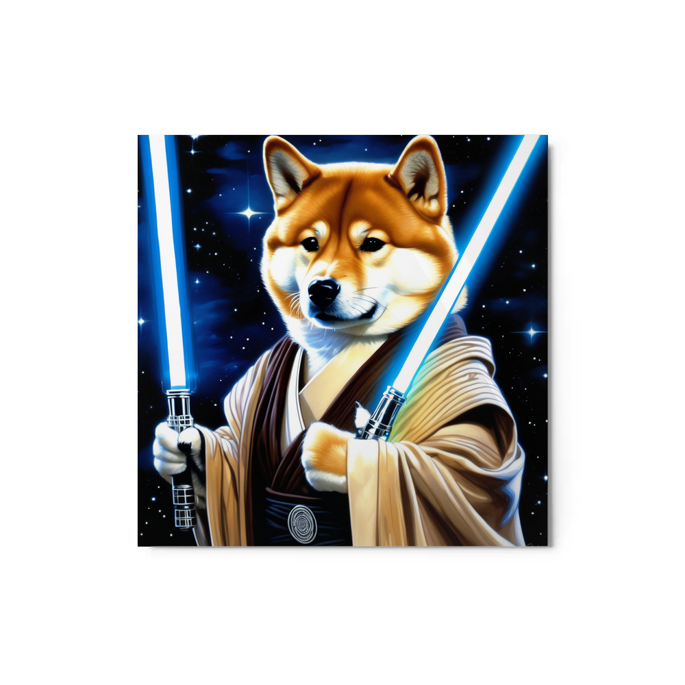 PugMug Custom Shiba Inu Metal Print