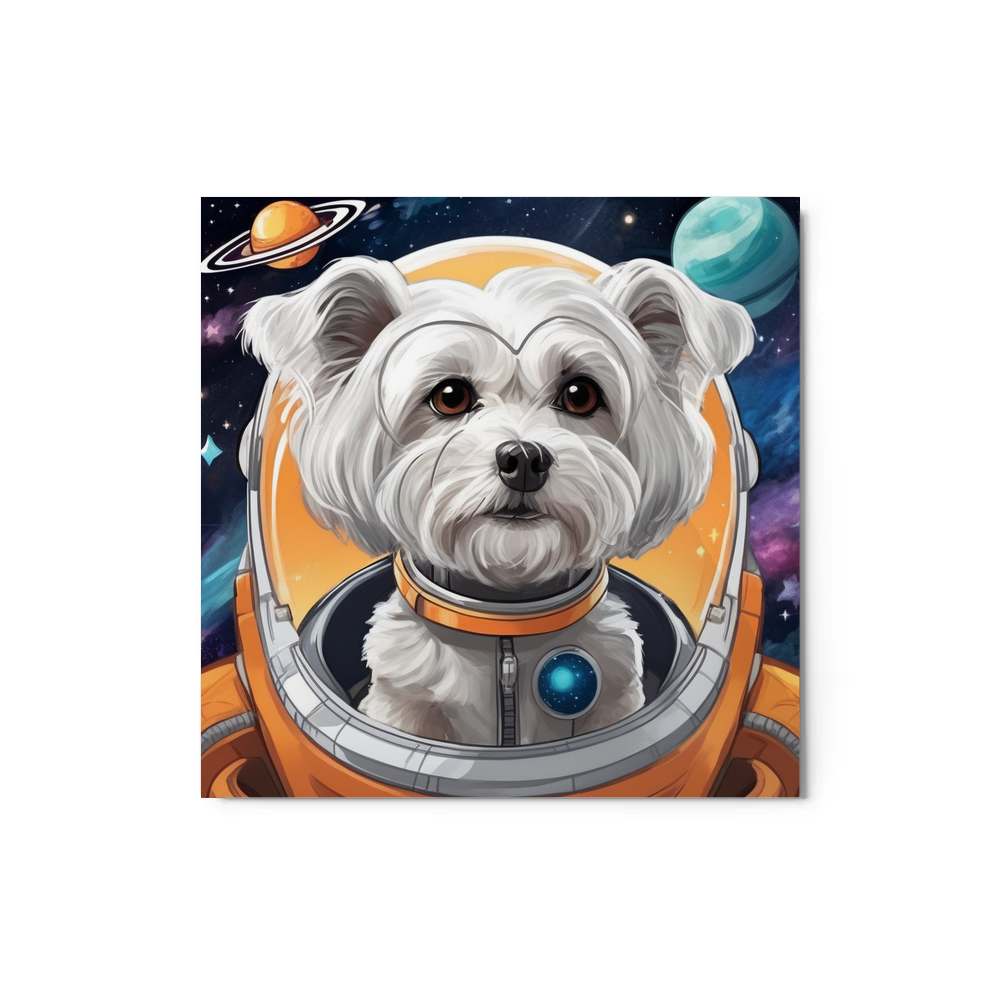 PugMug Custom Leo Metal Print