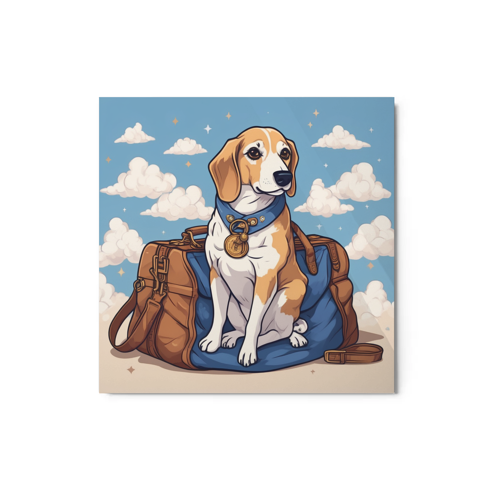 PugMug Custom Munchkin Metal Print