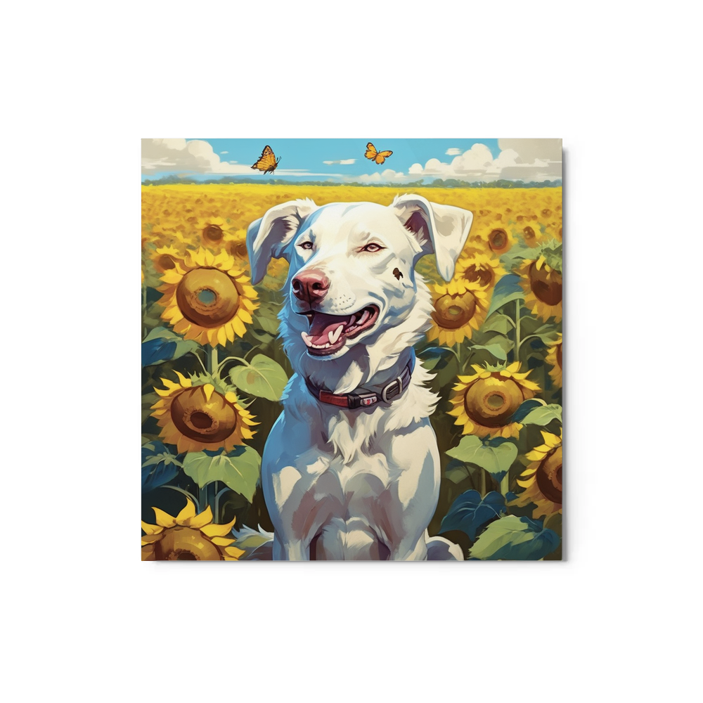 PugMug Custom Penny Metal Print