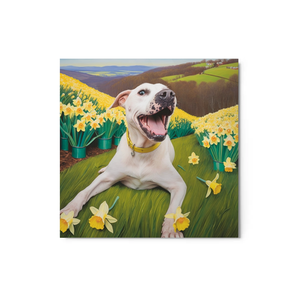 PugMug Custom Melody Metal Print