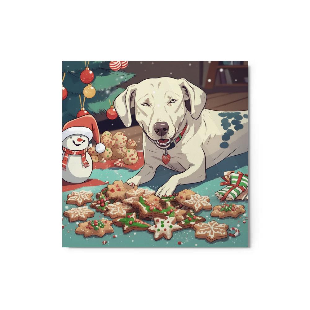 PugMug Custom Penny Metal Print