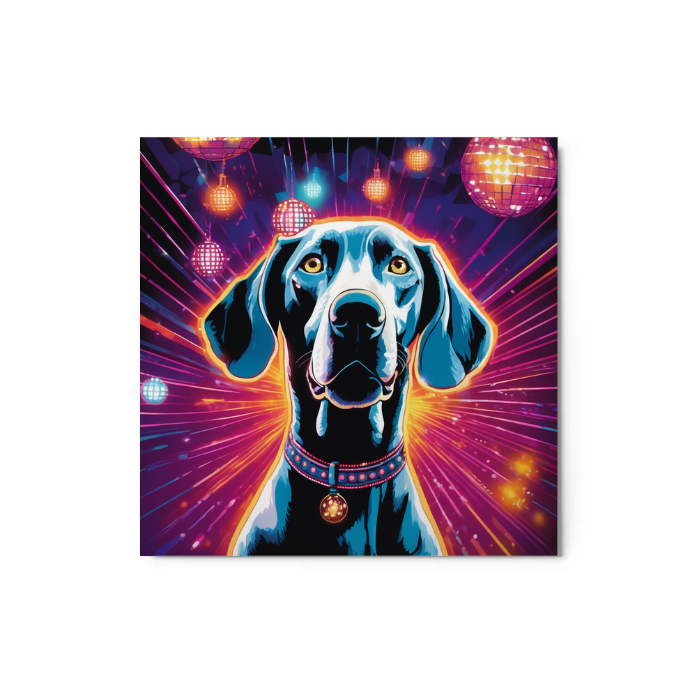 PugMug Custom Pet Metal Print