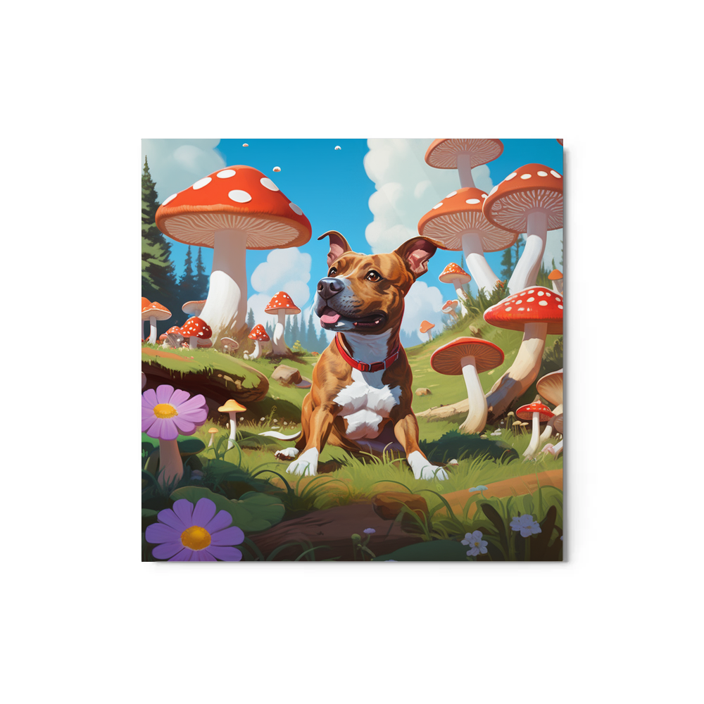 PugMug Custom Tony Hawk Metal Print