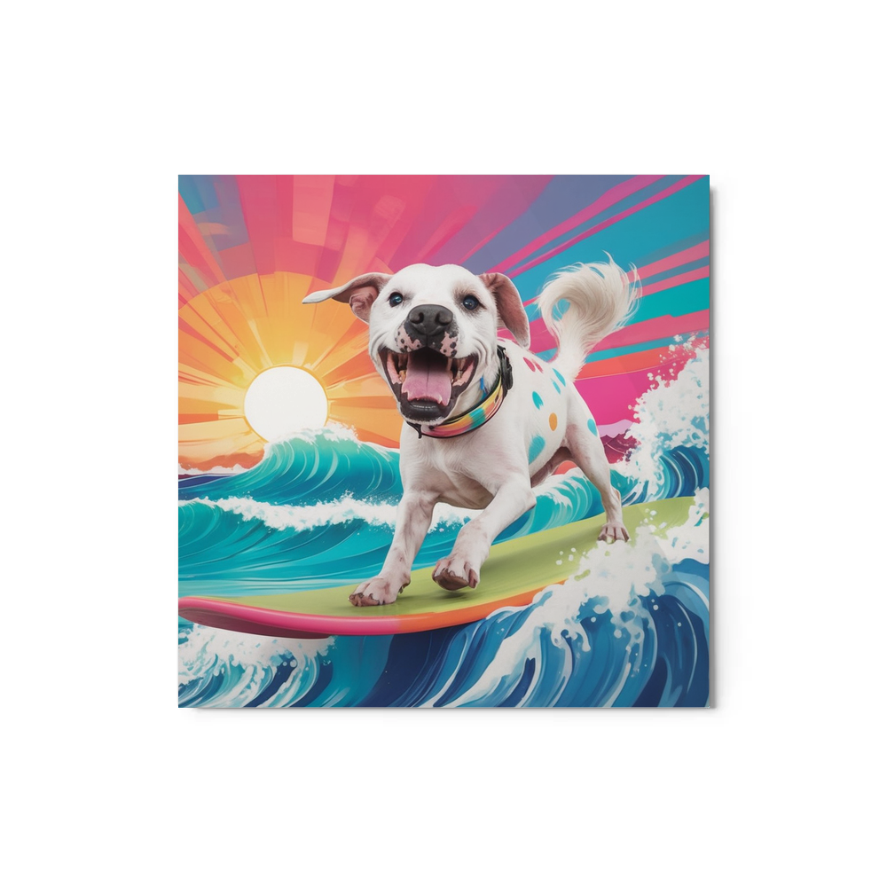 PugMug Custom Melody Metal Print