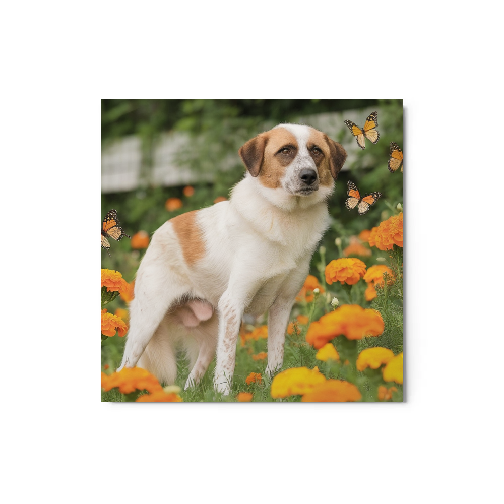 PugMug Custom Hazim Metal Print