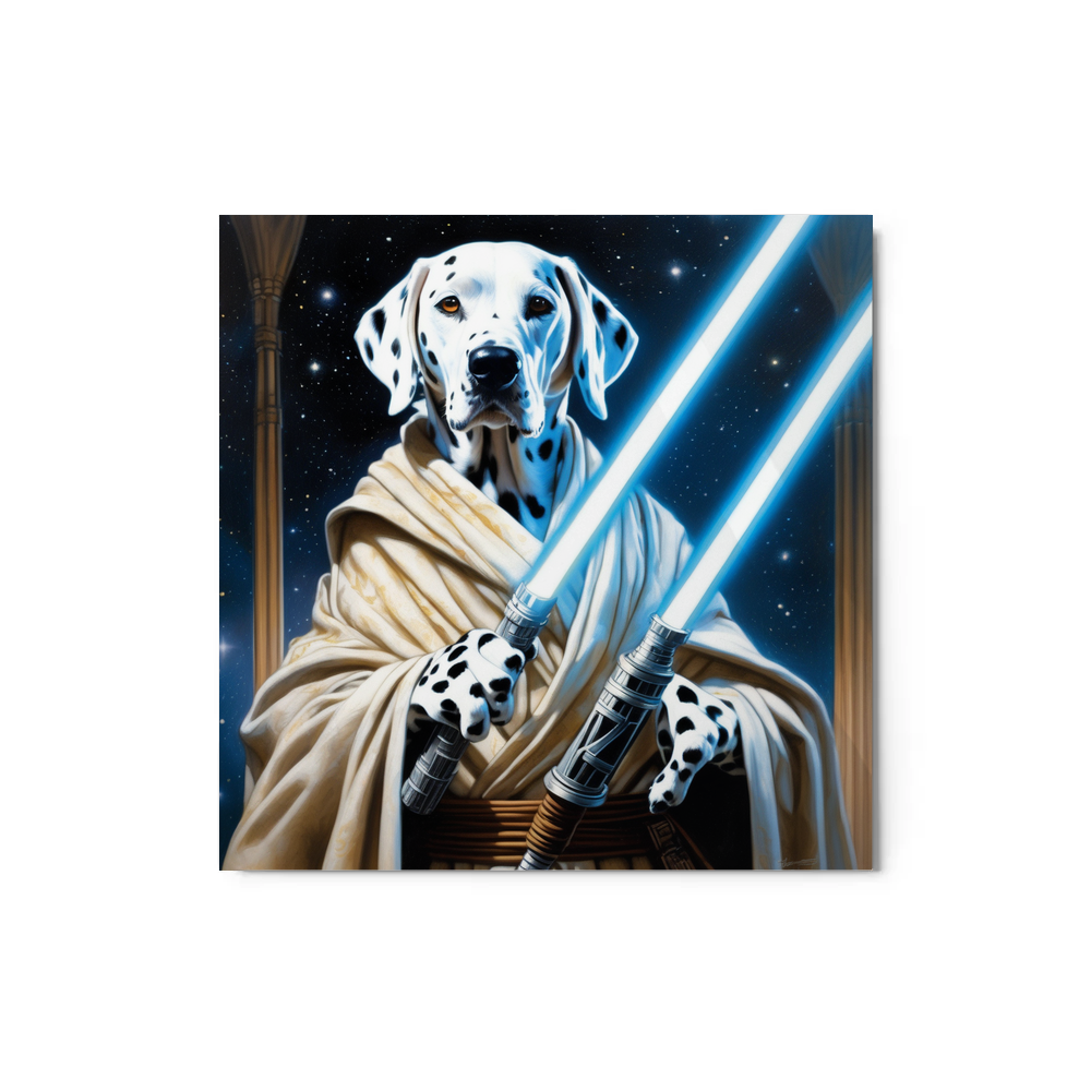 PugMug Custom Dalmatian Metal Print