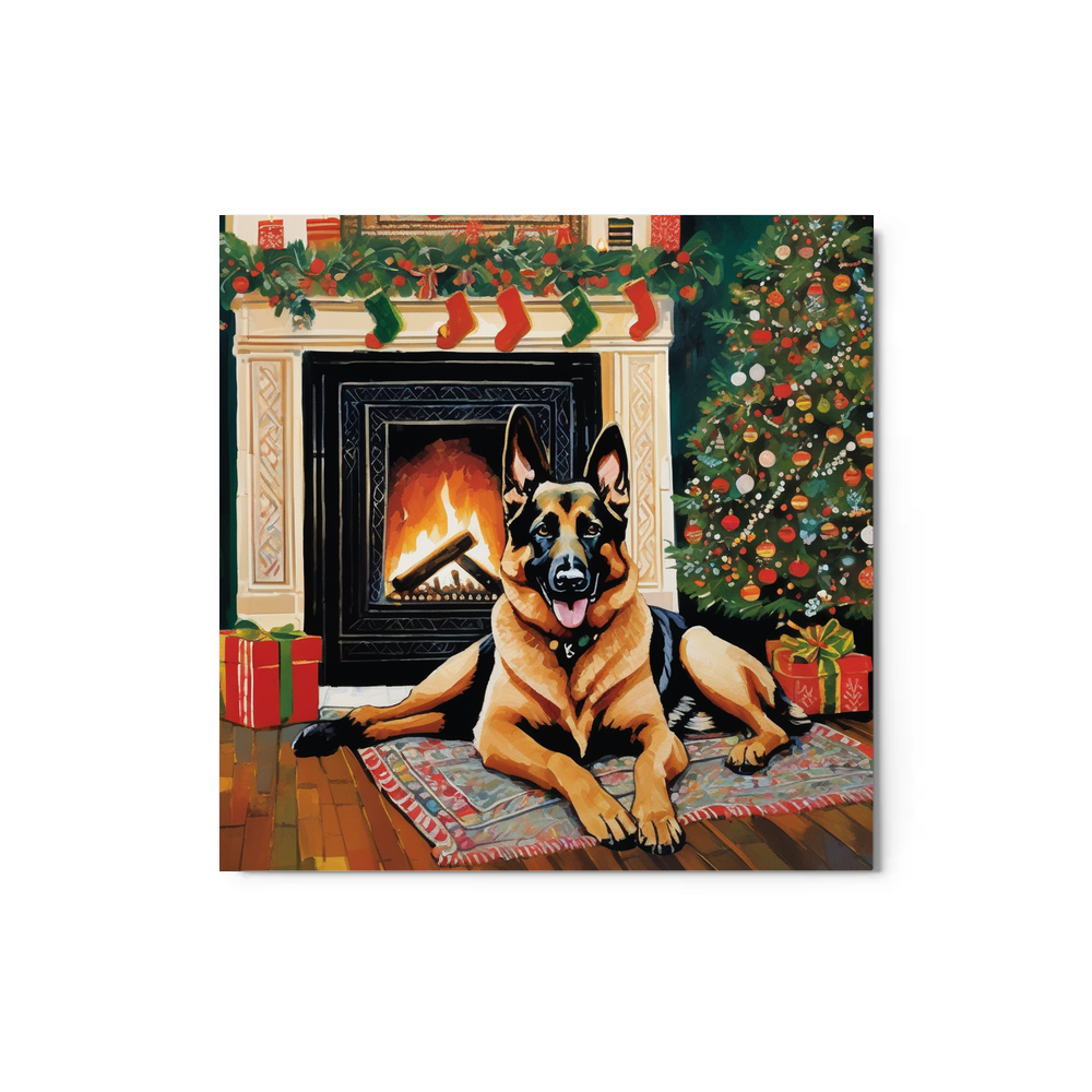 PugMug Custom German Shepherd Dog Metal Print