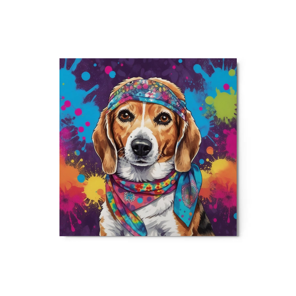 PugMug Custom Munchkin Metal Print