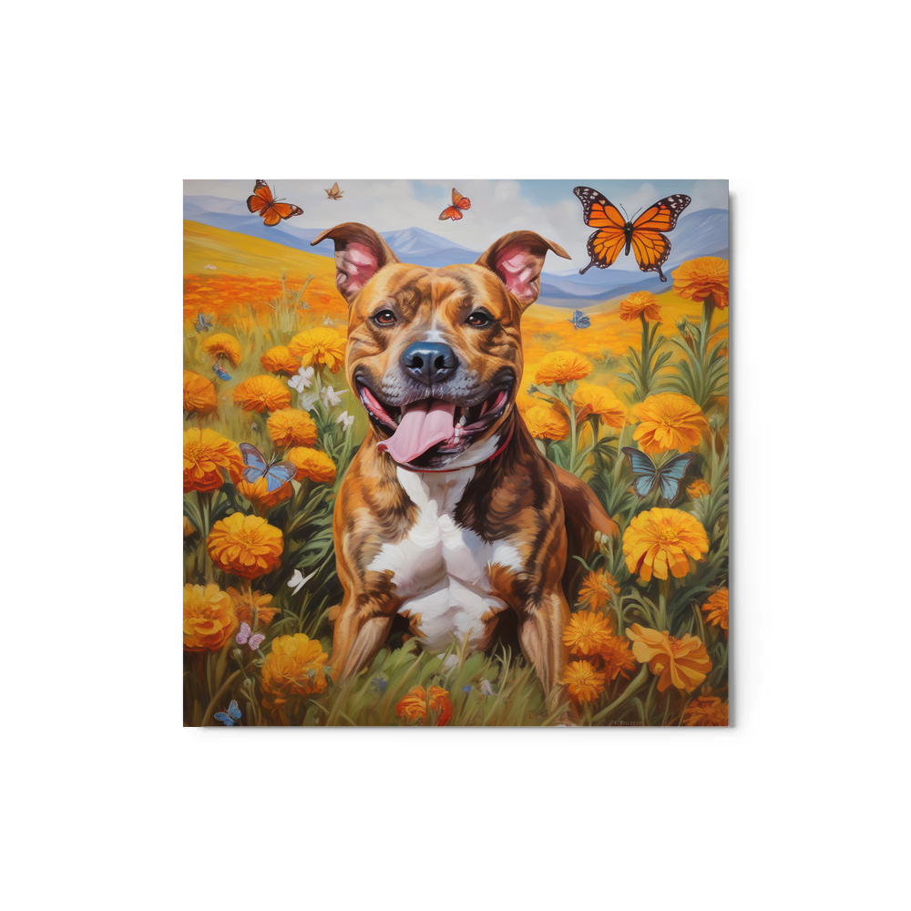 PugMug Custom Tony Hawk Metal Print