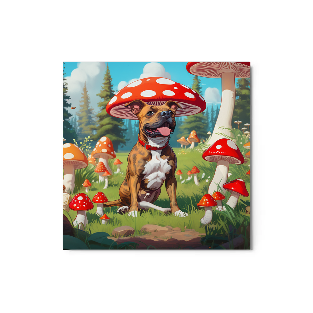 PugMug Custom Tony Hawk Metal Print