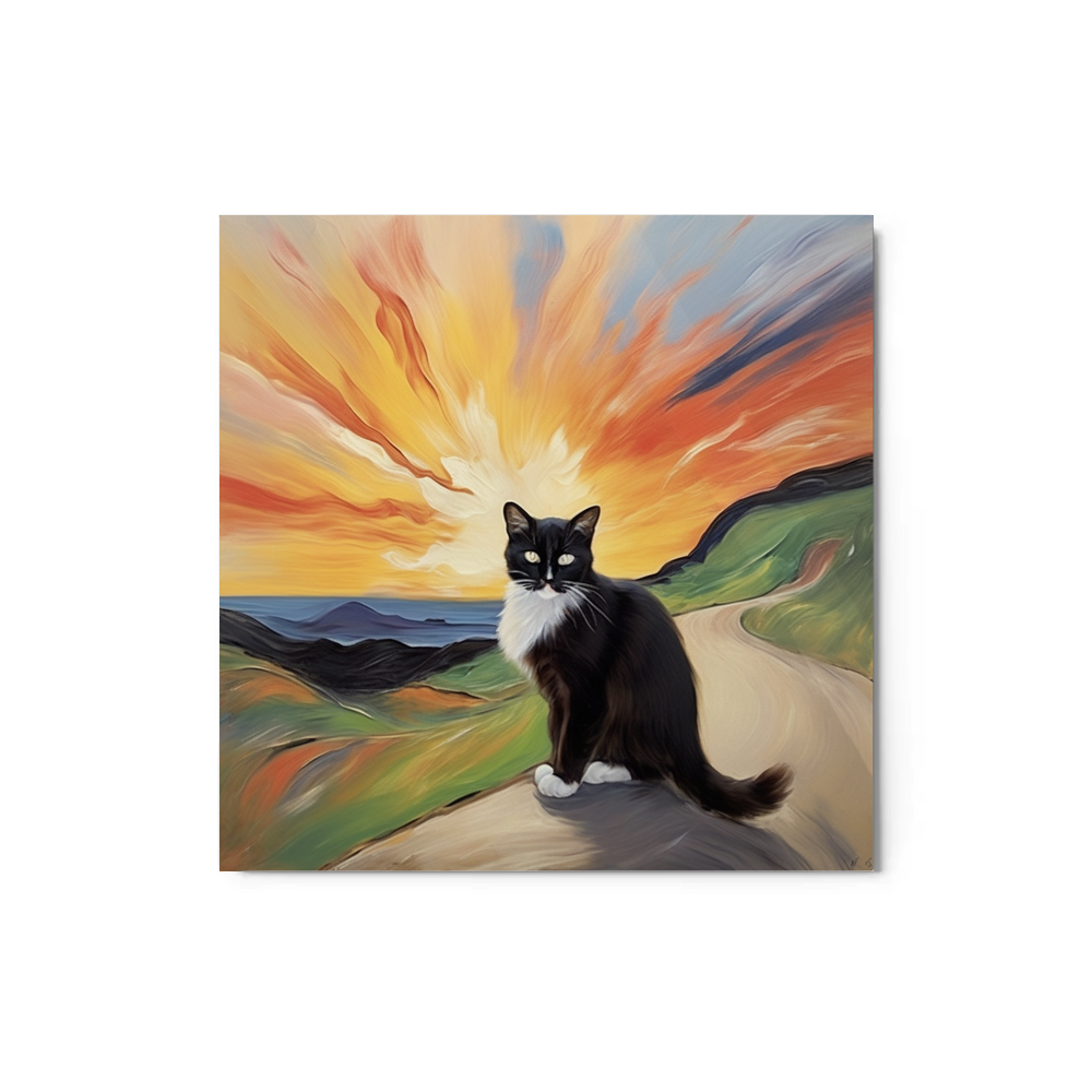 PugMug Custom Peerie Metal Print