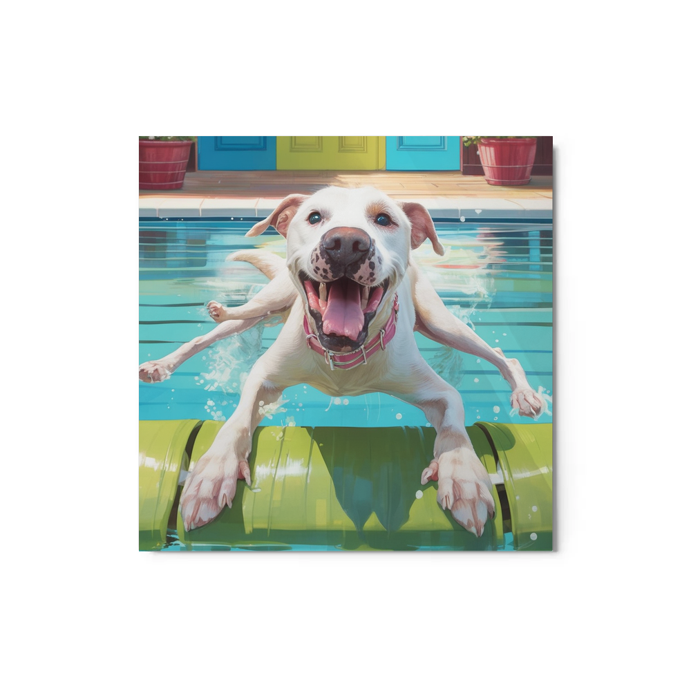 PugMug Custom Melody Metal Print