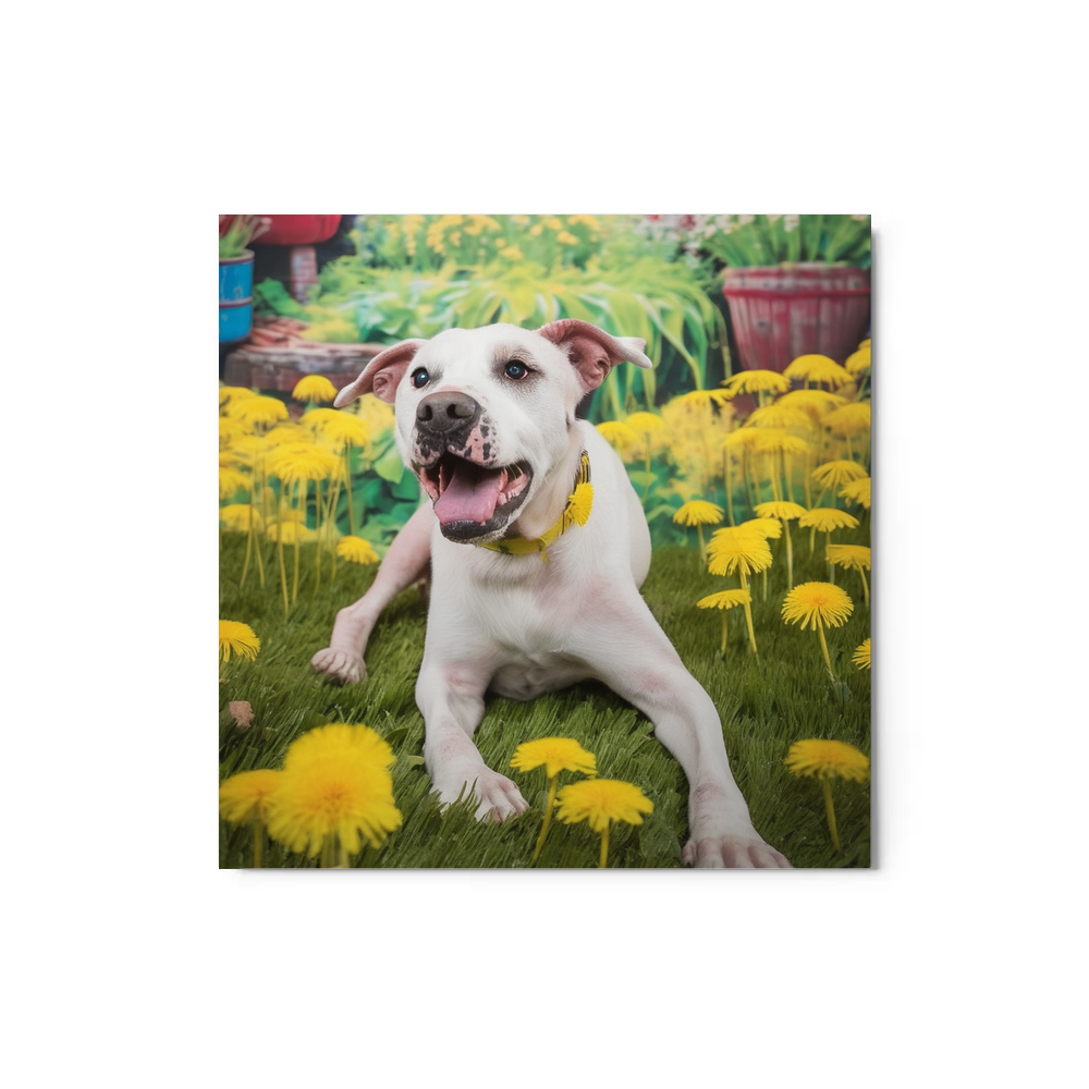 PugMug Custom Melody Metal Print