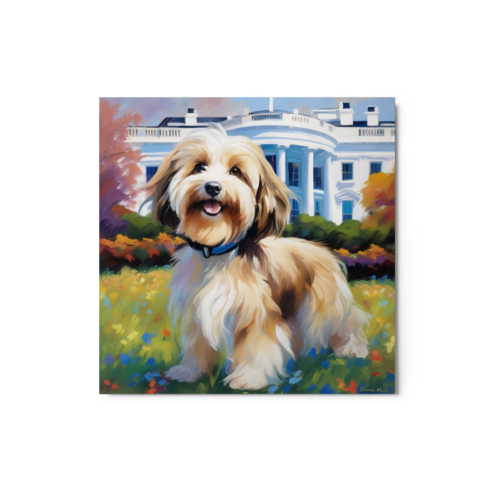 PugMug Custom Tan Havanese Dog Metal Print