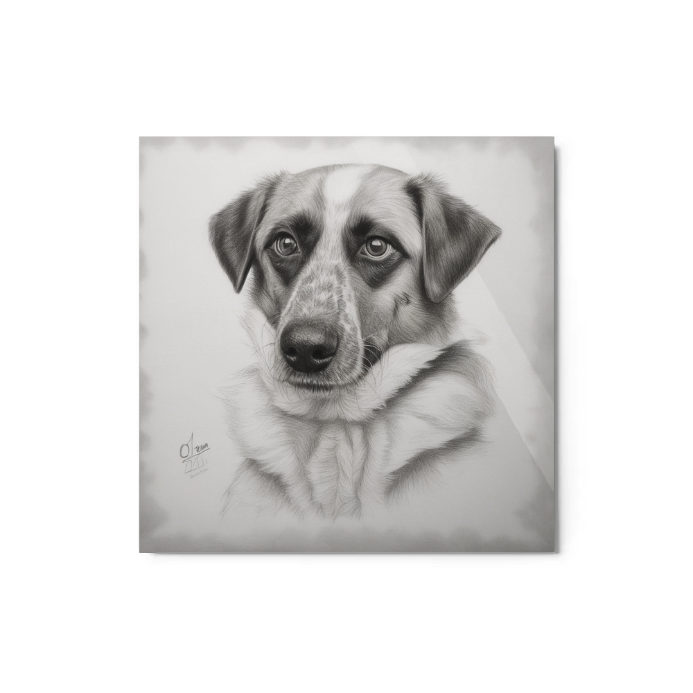 PugMug Custom Hazim Metal Print