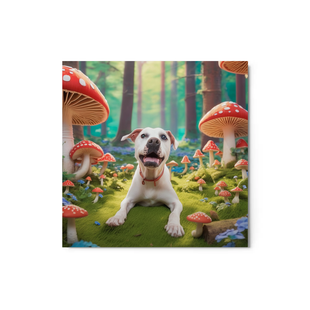 PugMug Custom Melody Metal Print