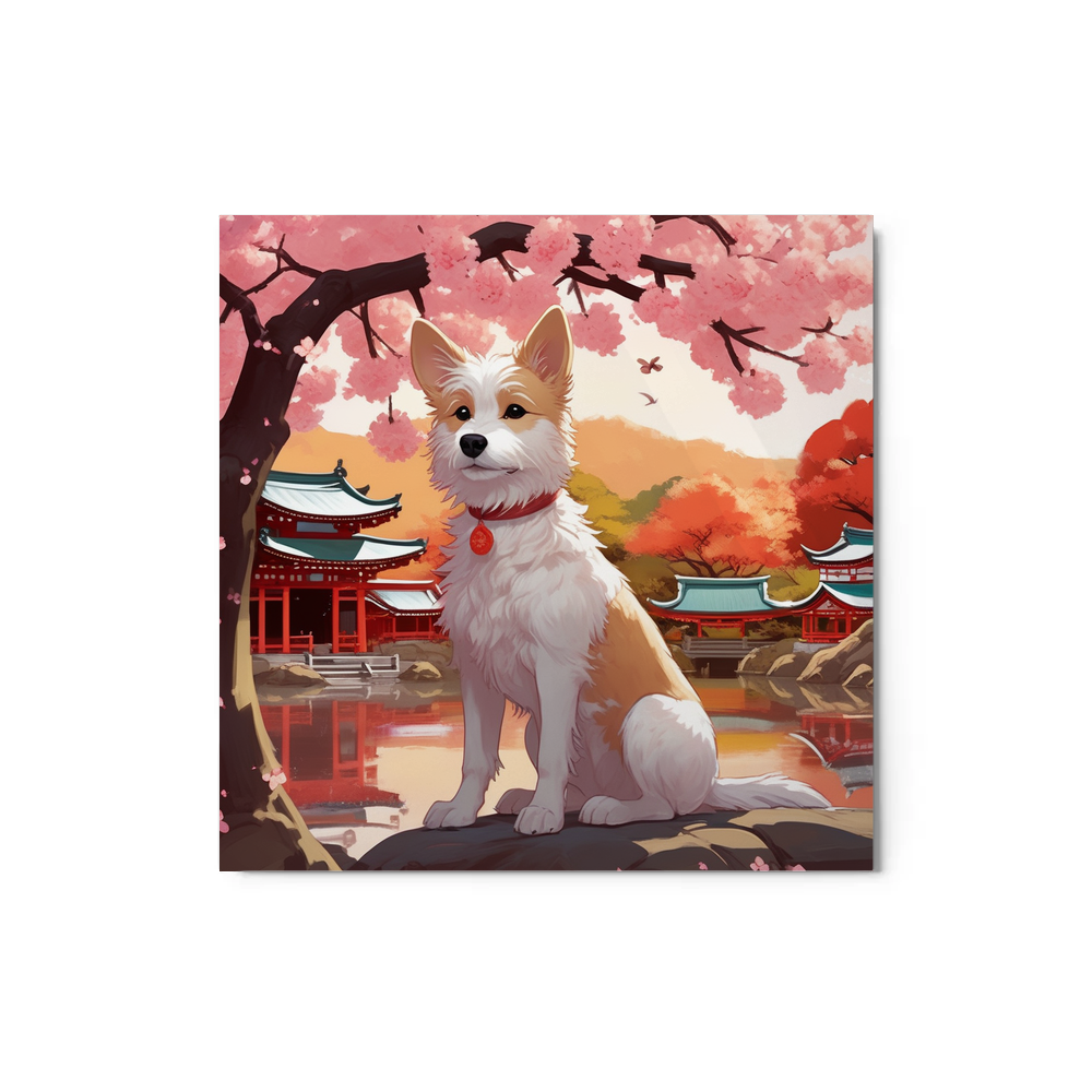 PugMug Custom Luna Metal Print