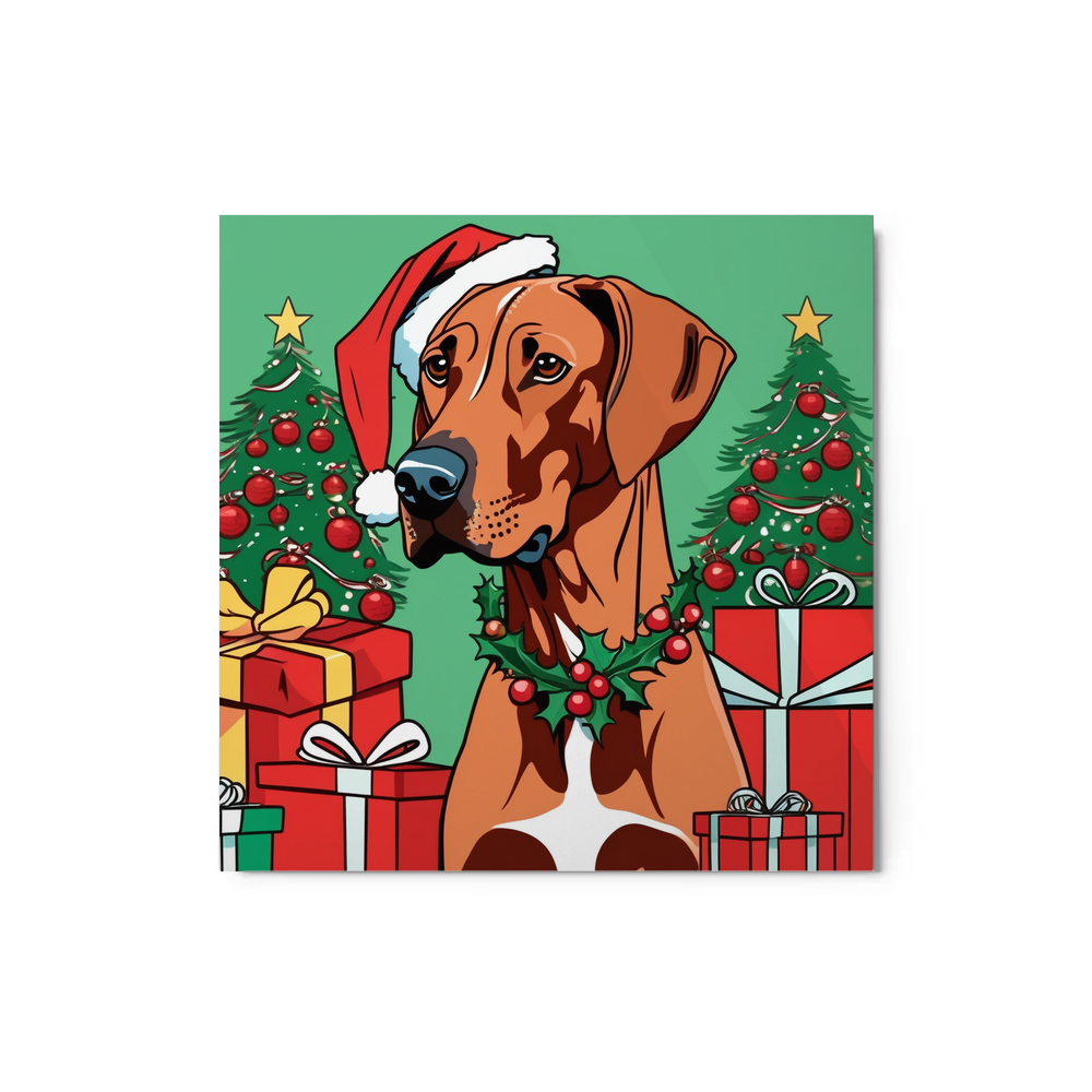 PugMug Custom Rhodesian Ridgeback Metal Print