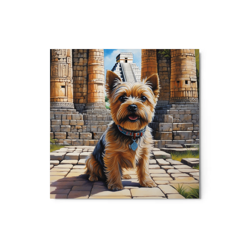 PugMug Custom Cairn Terrier Metal Print