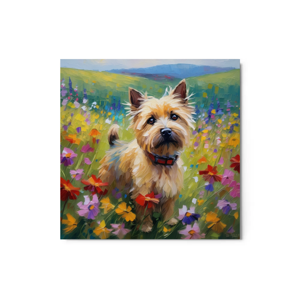 PugMug Custom Cairn Terrier Metal Print