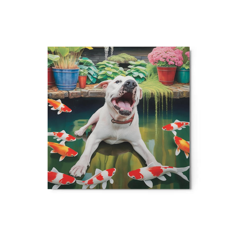 PugMug Custom Melody Metal Print
