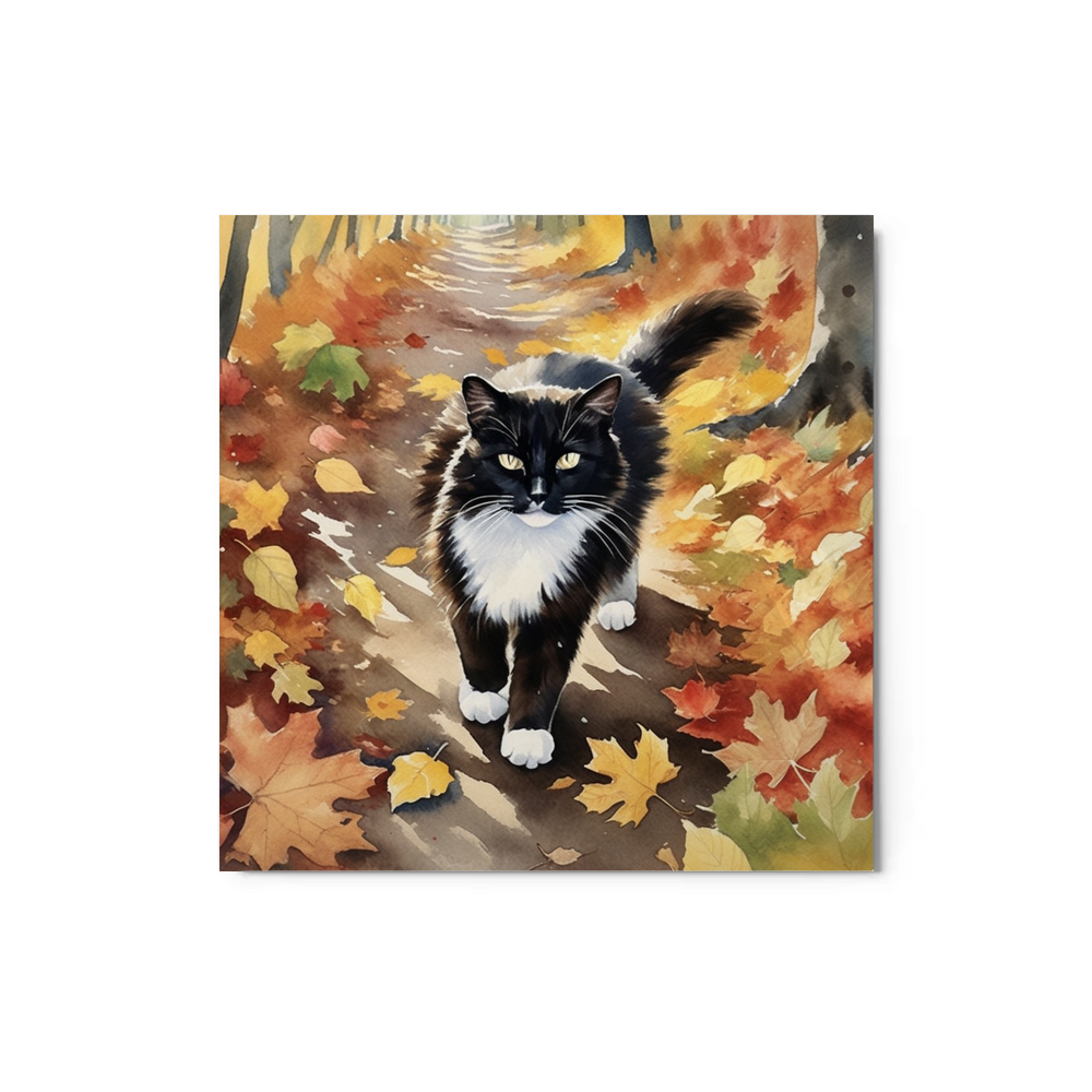 PugMug Custom Peerie Metal Print