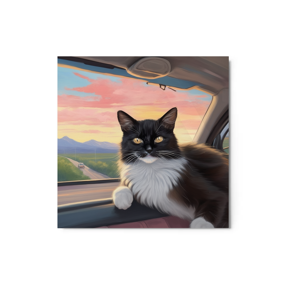 PugMug Custom Peerie Metal Print