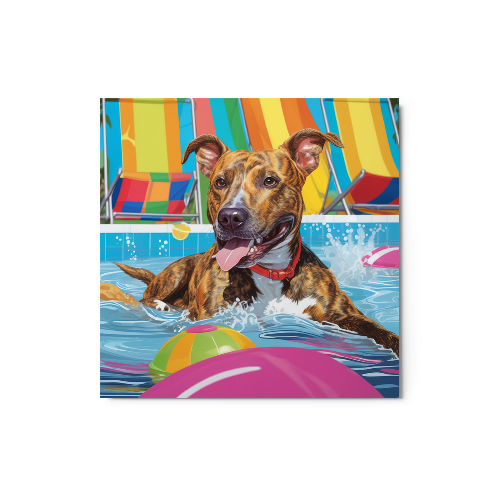 PugMug Custom Tony Hawk Metal Print