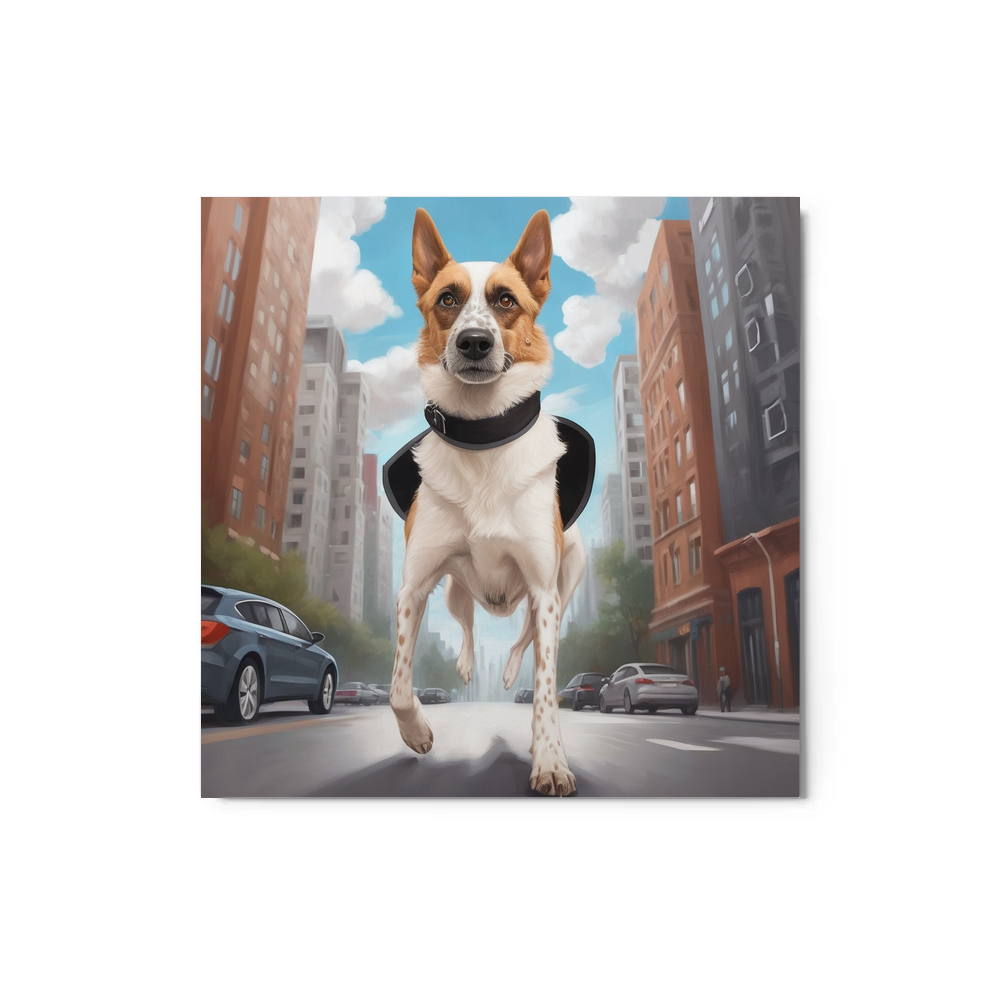 PugMug Custom Hazim Metal Print