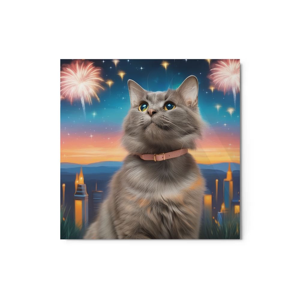 PugMug Custom Thumper Metal Print