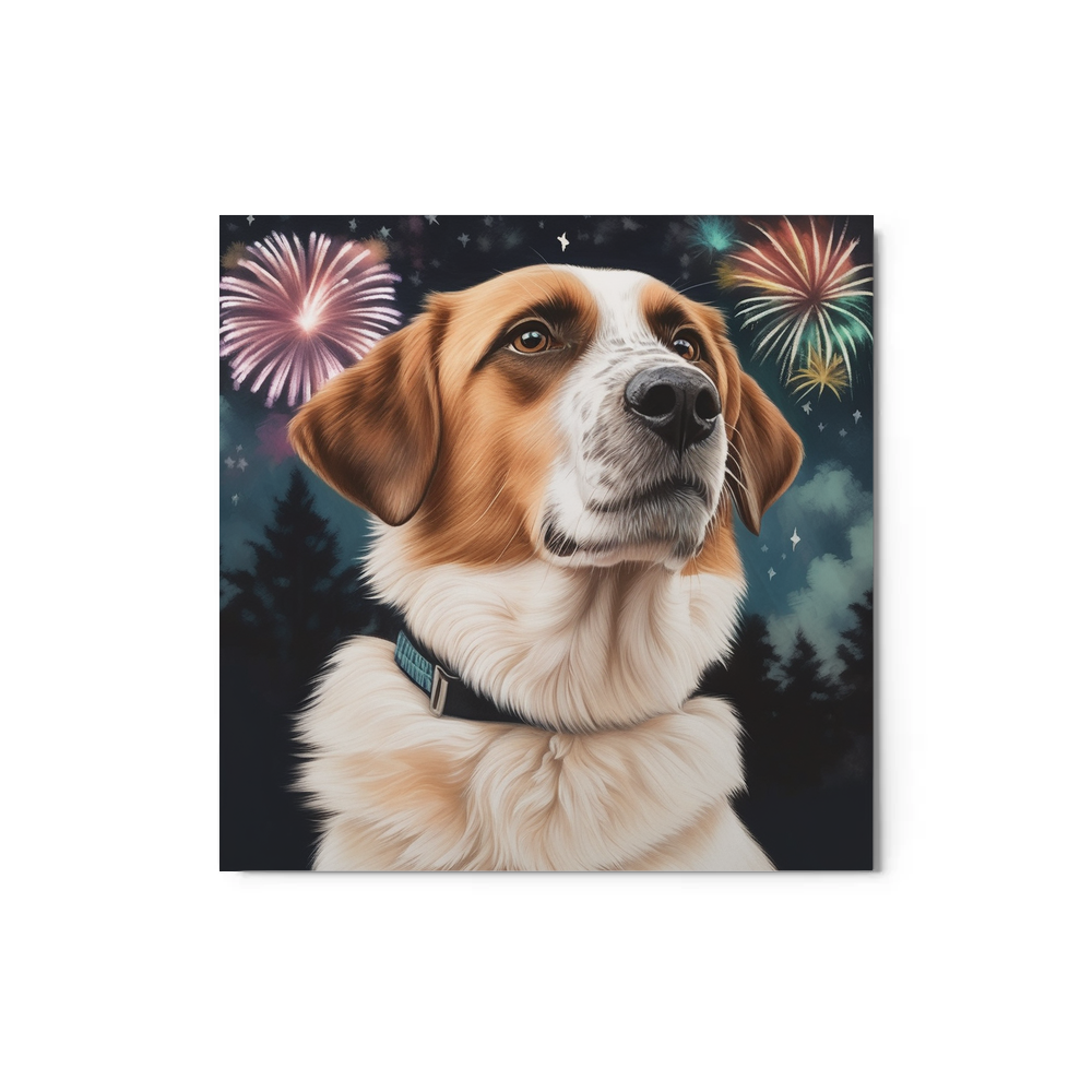 PugMug Custom Hazim Metal Print