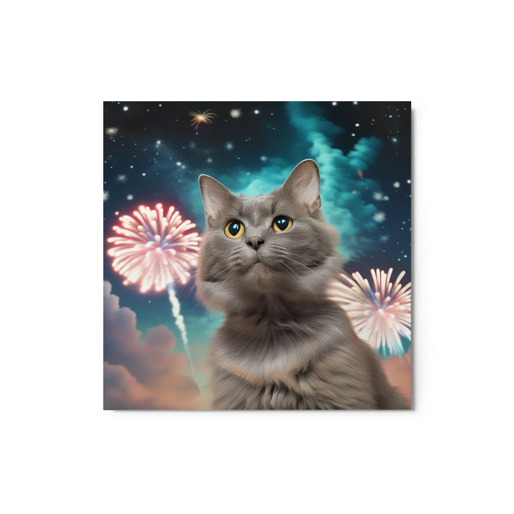 PugMug Custom Thumper Metal Print