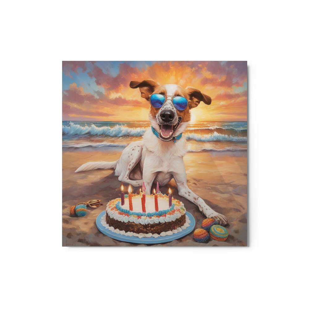 PugMug Custom Hazim Metal Print