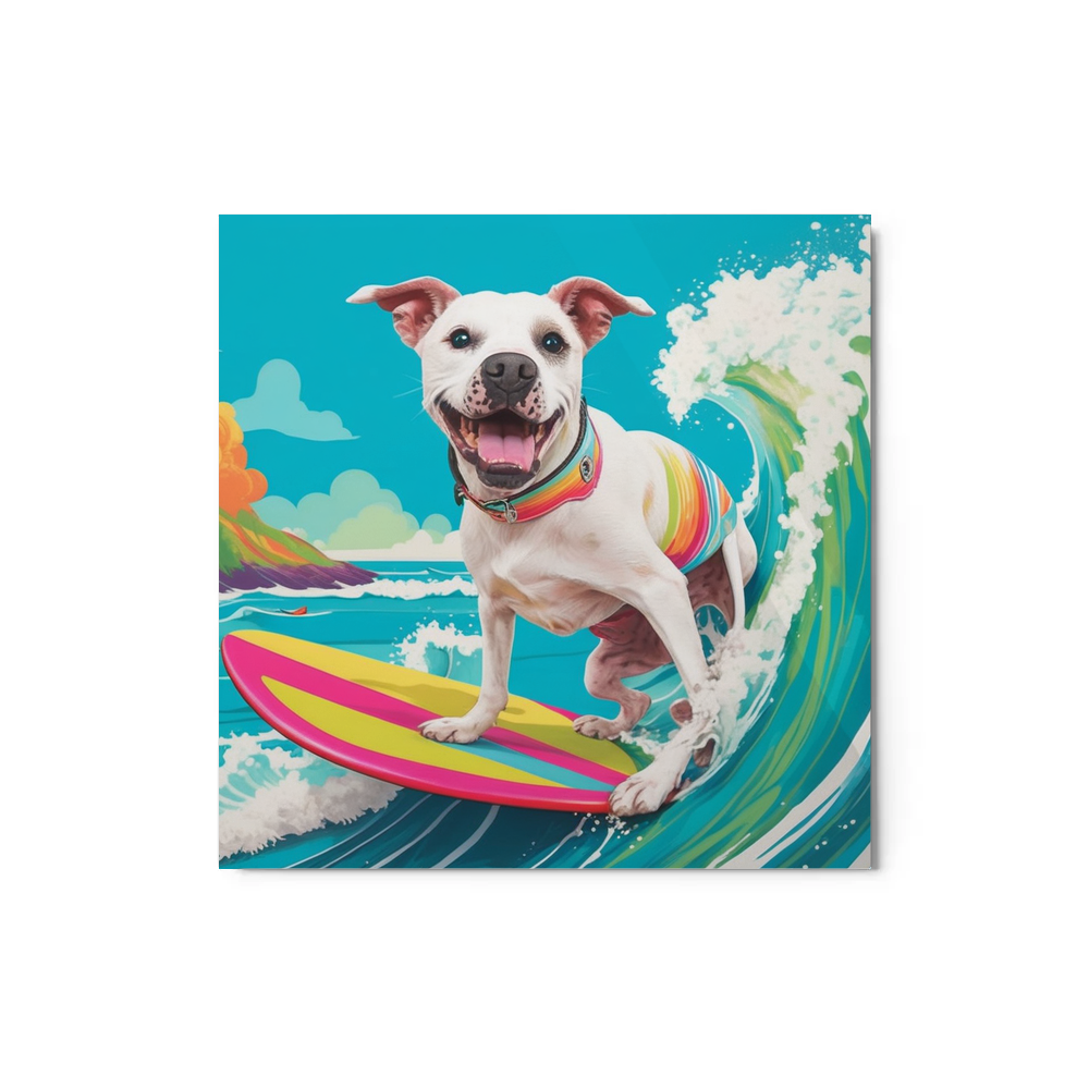 PugMug Custom Melody Metal Print