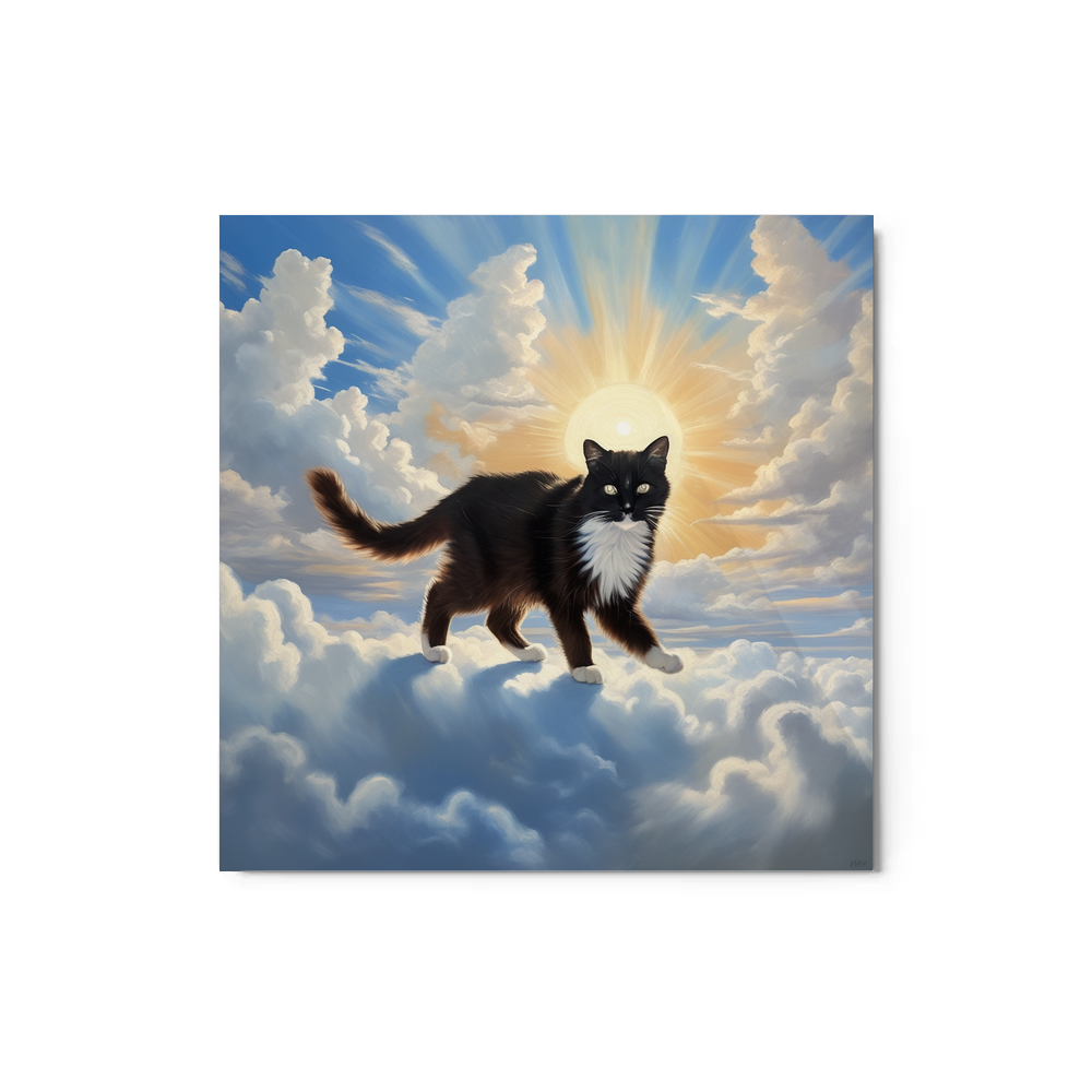PugMug Custom Peerie Metal Print