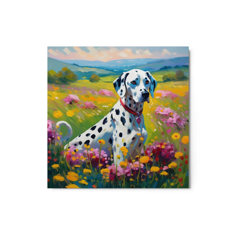 PugMug Custom Dalmatian Metal Print