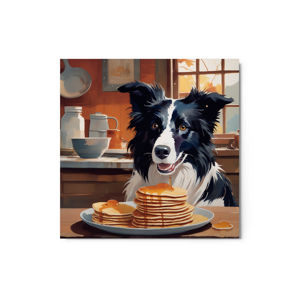 PugMug Custom Border Collie Metal Print