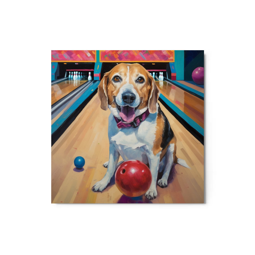 PugMug Custom Munchkin Metal Print