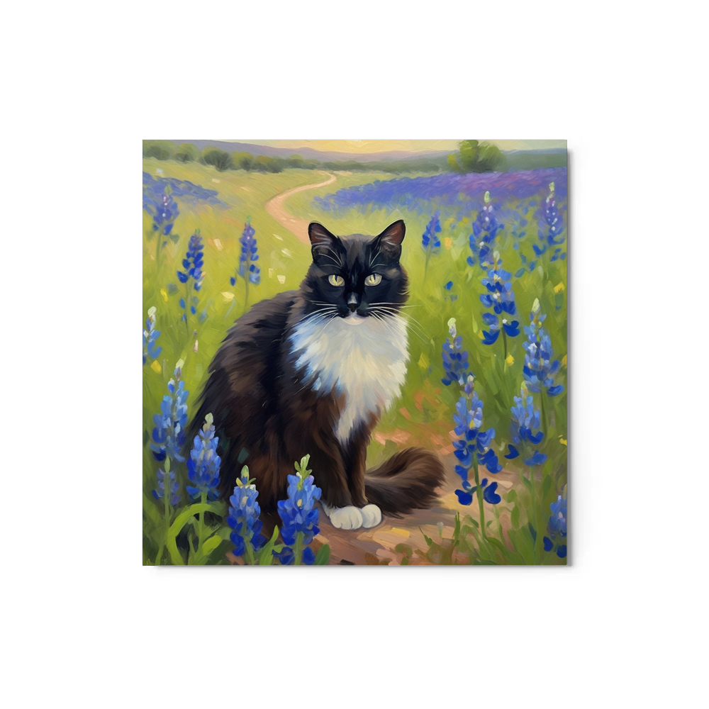 PugMug Custom Peerie Metal Print