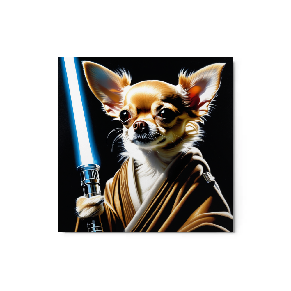 PugMug Custom Chihuahua Metal Print