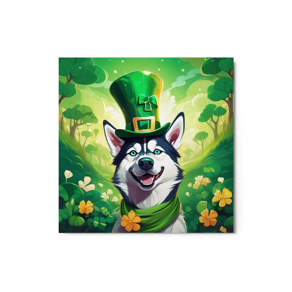 PugMug Custom Siberian Husky Metal Print